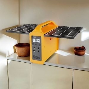 100W Outdoor Solar Power Storage Lighting Drones Portable Mobile Power Bank 110V/220V