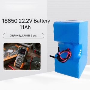 22.2V 11Ah Large-capacity Lithium Ion Batteries Pack Testing Devices Battery with Overcharge Protection