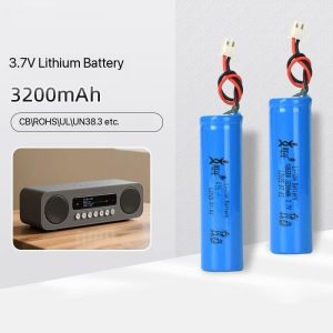 Wholesale 18650 Lithium Battery 3200mAh Power Bank Speaker Fan Battery 3.7V Walkie Talkie Battery
